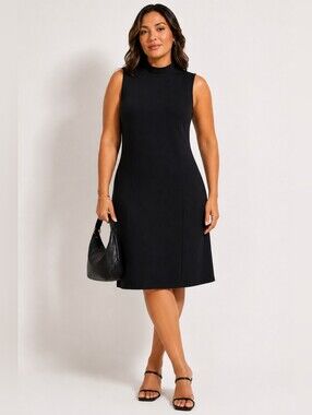 qvc susan graver dresses Printed Liquid Knit Midi Dress with Flutter Sleeves Susan Graver - Spring/Summer -